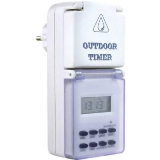 AS Schwabe 24033 Timer/power strip digital 7 day mode 3500 W IP44