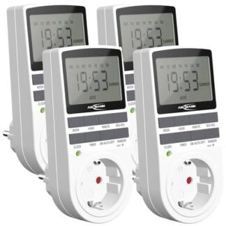 Ansmann 1260-0006-590-01 Timer software package digital 24h mode, 7 day mode 3680 W IP20 24/7 operation, Programmable ON/AUTO/OFF settings, Progammable,