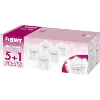 BWT Gourmet Edition Mg2+ (longlife), 5 + 1 Pack 0814135 Filter cartridge White
