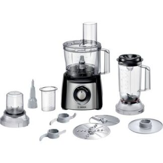 Bosch Haushalt MCM3PM386 Food processor 900 W Stainless steel, Black
