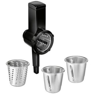 Bosch Haushalt MUZ9RV1 Cheese grater Black, Stainless steel