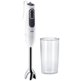 Braun 4193-MQ3100WH SMOOTHIE+ HB BRAUN INT S12 Hand-held blender 750 W White, Grey, Stainless steel