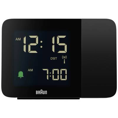 Braun BC15B-DCF Radio Alarm clock Black