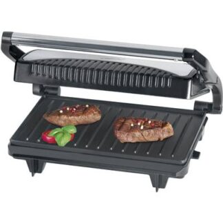 Clatronic MG 3519 Electric Grill press Black, Stainless steel