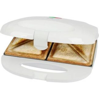 Clatronic ST 3813 Sandwich toaster Automatic temperature adjustment, Non-stick coating White
