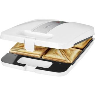 Clatronic ST3629 Sandwich toaster White, Silver