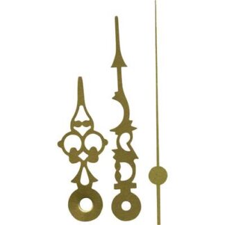 Clockhand set Polished/Antique Aluminium Brass Round