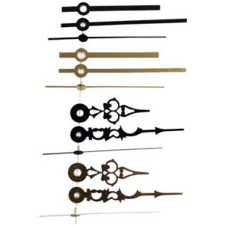 Clockhand set Standard Black Round