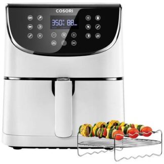 Cosori CP158-AF-RXW Air fryer 5.5 l 1700 W Non-stick coating, BPA-free, with display, Timer function, Overheat protection White