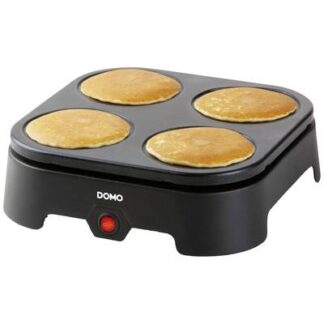 DOMO DO1094P Pancake maker Non-stick coating Black