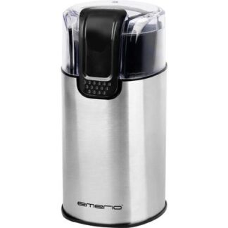 EMERIO CG-125372 CG-125372 Bean grinder Black, Stainless steel