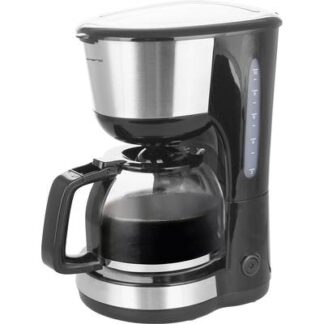 EMERIO CME-122933 Coffee maker Black, Silver Cup volume=12 Glass jug, Plate warmer