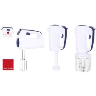 EMERIO HMS-113257.2 Hand-held mixer 300 W White, Blue