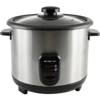 EMERIO RCE-110118 Rice cooker Stainless steel, Black