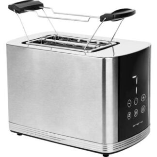 EMERIO TO-128308 Toaster BPA-free, with home baking attachment Stainless steel, Black