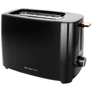 EMERIO Toaster Toaster Black, Silver