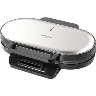 EMERIO WM-123356 Twin waffle maker Non-stick coating, BPA-free, stepless thermostat Stainless steel, Black