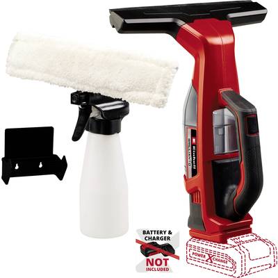 Einhell Brillianto Power X-Change Window cleaner Red, Black No. of power packs included 0