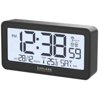 Explore Scientific RDC1000CM3000 Radio Alarm clock Black (matt) Alarm times 2