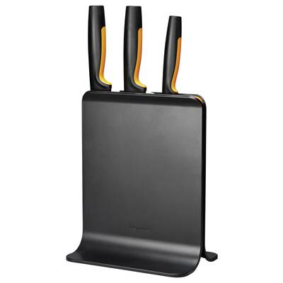 Fiskars 1057555 Functional form knife block with 3 knives, plastic