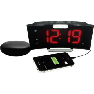 Geemarc 1558317 Quartz Alarm clock Black Large display