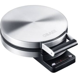 Graef HE80 Waffle maker hinged Stainless steel