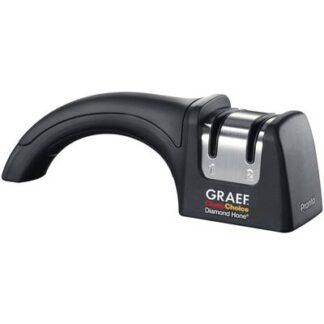 Graef PRONTO PRONTO Knife sharpener Black, Stainless steel
