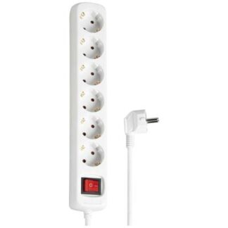 Hama 00030530 Power strip (+ switch) 6x White PG connector 1 pc(s)