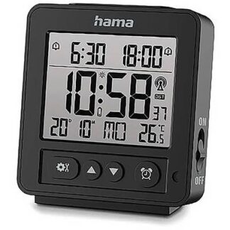 Hama 00185895 Alarm clock Black