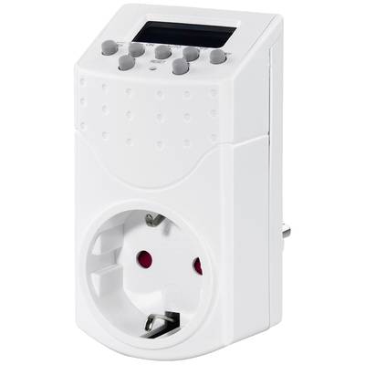 Hama 00223306 Timer digital 24h mode, 7 day mode 24/7 operation, Count-down mode, Daylight savings control, RND mode