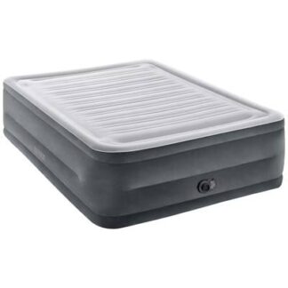 Intex 64418ND DuraBeam ComfortPlushMidRise Airbed (L x W x H) 203 x 152 x 56 cm Grey