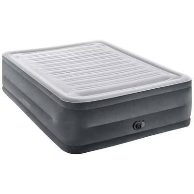 Intex 64418ND DuraBeam ComfortPlushMidRise Airbed (L x W x H) 203 x 152 x 56 cm Grey