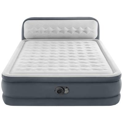 Intex 64448ND DuraBeam UltraPlushHeadboard Airbed (L x W x H) 236 x 152 x 86 cm White, Grey