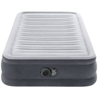Intex 67766ND TWIN COMFORT-PLUSH AIRBED Airbed (L x W x H) 191 x 99 x 33 cm Grey