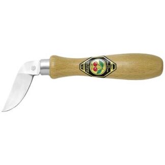 Kirschen 3360000 Groove carving knife with wooden handle