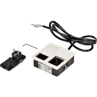 Kopp 939633016 Built-in power strip 2x White 1 pc(s)