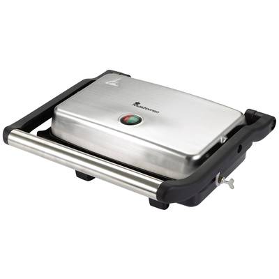 MasterPRO Electric Grill press Non-stick coating, Cool touch housing, Overheat protection Black/stainless steel