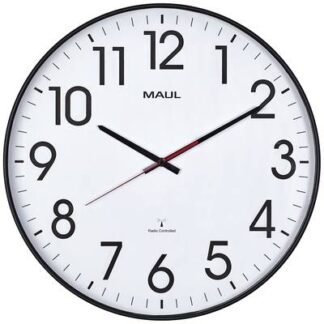 Maul 9054890 Radio Wall clock 477 mm x 5.5 cm x 54 mm Black