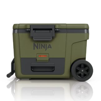 Ninja FrostVault 45QT/42L Wheeled Cooler with Dry Zone - Olive FB245EUUKDBGN