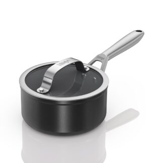 Ninja ZEROSTICK Ceramic Pro 16 cm Saucepan - Black CW30216UK