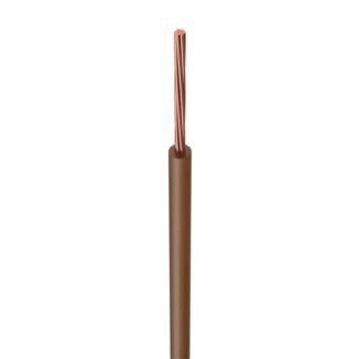 PX 6mm 6491X Brown Round Conduit Wire - 100m