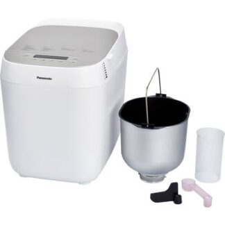 Panasonic Croustina Bread maker with graduated beaker, Non-stick coating White