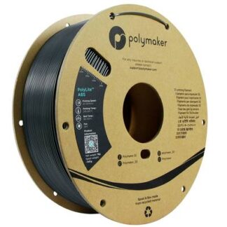Polymaker PE01028 Filament ABS plastic heat-resistant, shatter-proof, odourless 1.75 mm 1000 g Dark grey PolyLite 1 pc(s)
