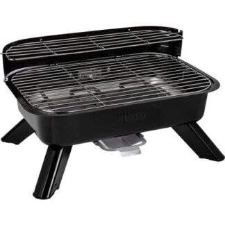 Princess 01.112252.01.001 Electric, Charcoal Electric grill with wind protection, with base, with manual temperature settings Black