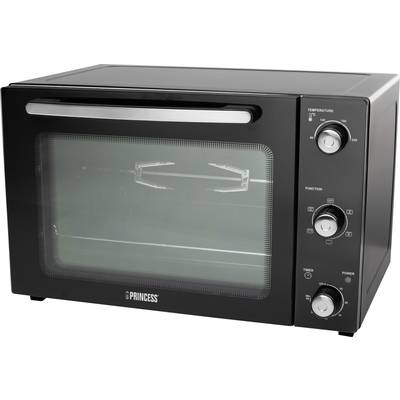 Princess 01.112756.01.001 Mini oven with manual temperature settings, Timer function, with convection, corded 45 l