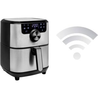 Princess 01.182037.01.001 Air fryer 4.5 l 1500 W App-controlled, Timer function Black, Silver