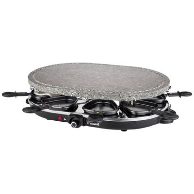 Princess 162720 Raclette 8 pannikins Black