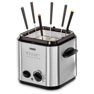 Princess 182611 Deep fryer 1.2 l 840 W 6 fondue forks Stainless steel (brushed)