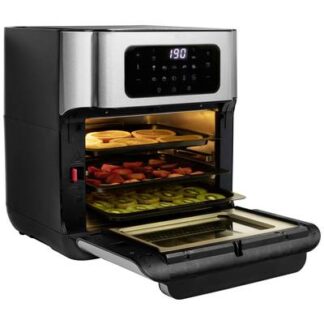 Princess Aerofryer Hot air oven 10 l 1500 W with display Black, Silver