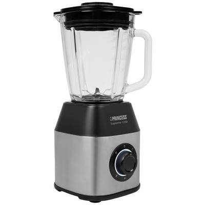 Princess Blender Solid Pro Blender 1400 W Stainless steel, Black